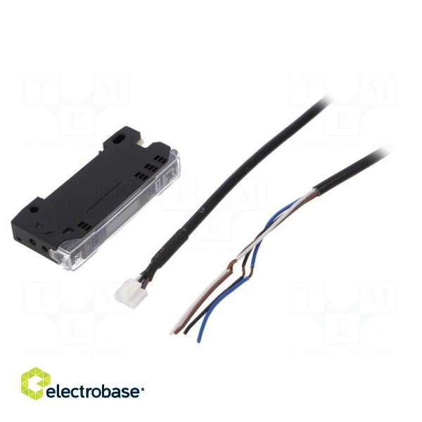 Sensor: optical fiber amplifier | PNP | IP40 | 12÷24VDC | -10÷50°C image 1