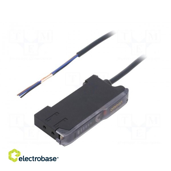 Sensor: optical fiber amplifier | PNP | IP50 | Connection: lead 2m