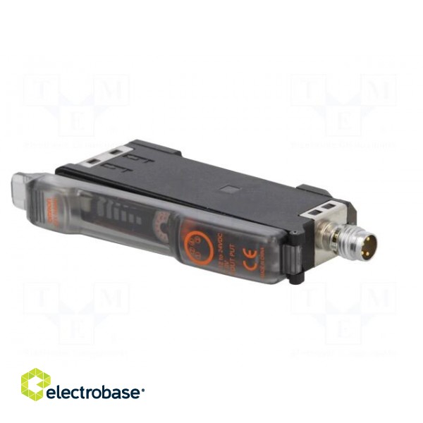Sensor: optical fiber amplifier | PNP | IP66 | 12÷24VDC | -25÷55°C paveikslėlis 4