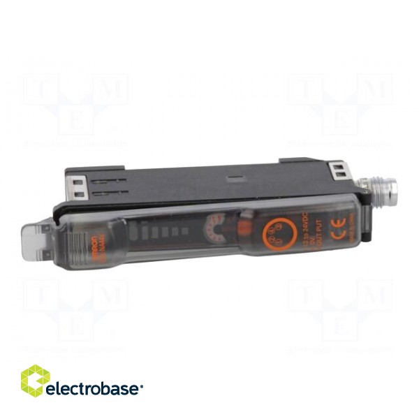 Sensor: optical fiber amplifier | PNP | IP66 | 12÷24VDC | -25÷55°C paveikslėlis 3