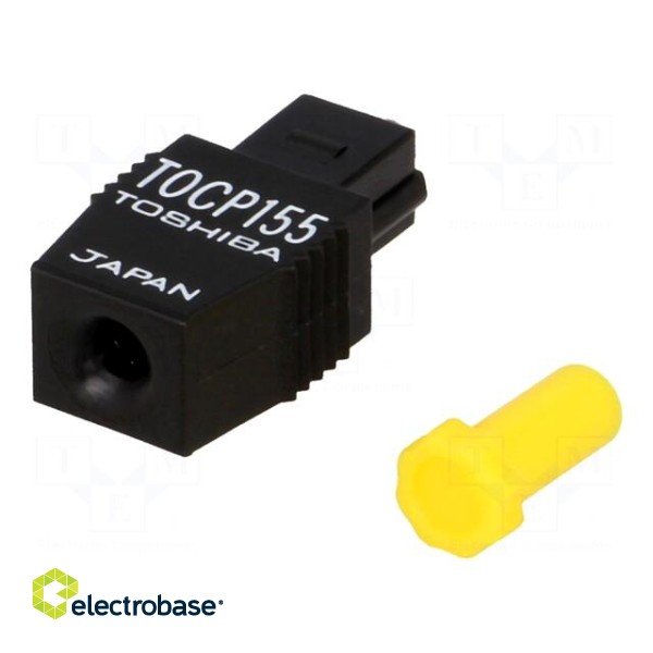 Toslink component: plug for optical cables | SNAP-IN image 1
