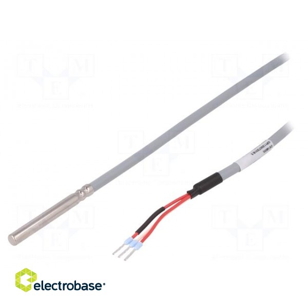 Sensor: temperature | DS18B20 | Body dim: Ø6x50mm | Leads: 3 leads