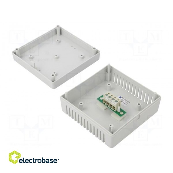 Sensor: temperature | Pt100 | 85x85x37mm | for wall mounting | IP20 image 2
