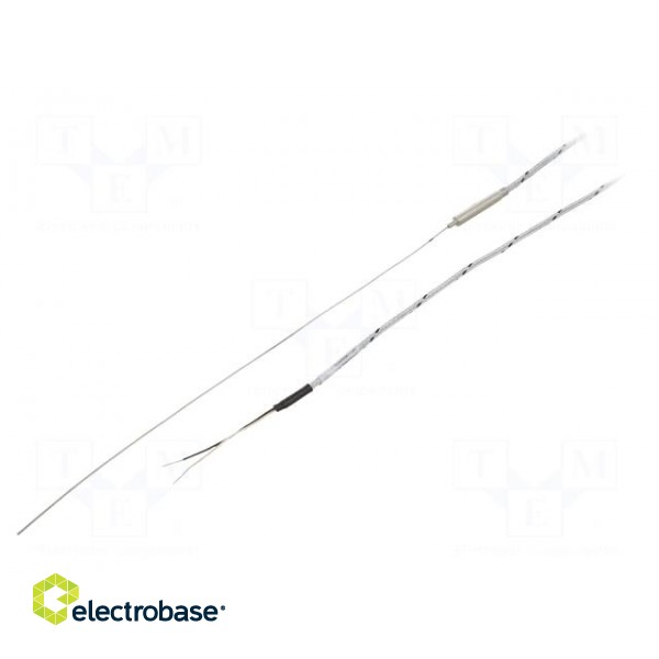 Sensor: temperature | thermocouple J | Insulation: fiberglass | cl.1