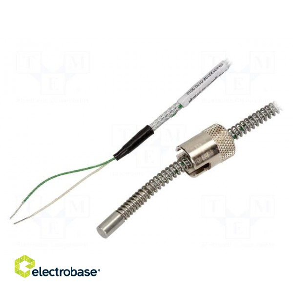 Sensor: temperature | thermocouple K | Insulation: fiberglass | cl.1