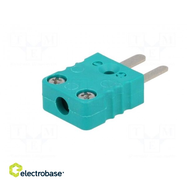 K-type miniature plug | Mat: PVC | 200°C image 2