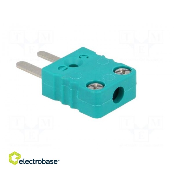 K-type miniature plug | Mat: PVC | 200°C фото 8