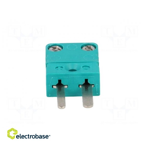 K-type miniature plug | Mat: PVC | 200°C фото 5