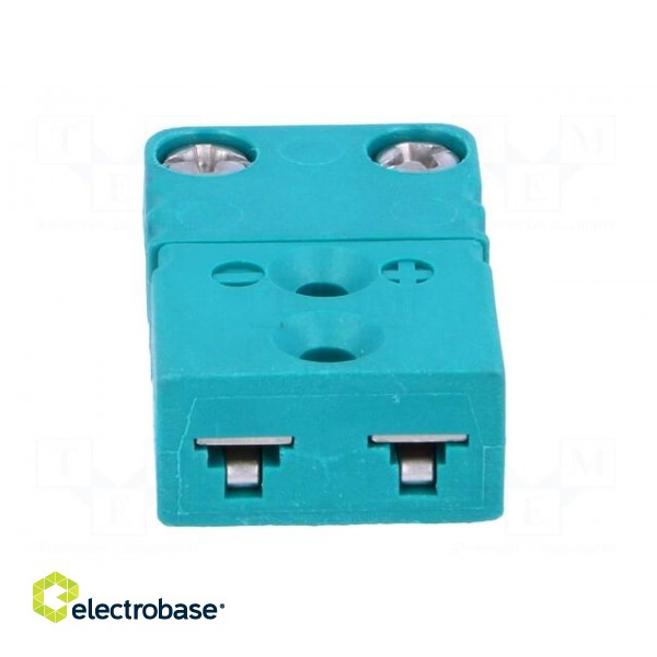 K-type miniature socket | Mat: PVC | 200°C фото 9