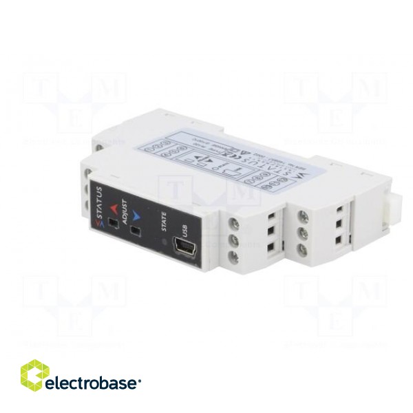 Converter: temperature | 10÷30VDC | OUT 1: 4÷20mA | Mounting: DIN image 2