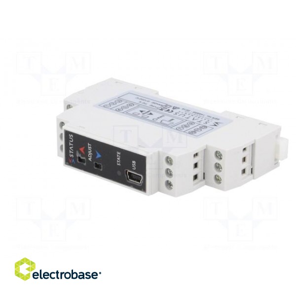 Converter: temperature | 12÷30VDC | OUT 1: 4÷20mA | Mounting: DIN фото 2