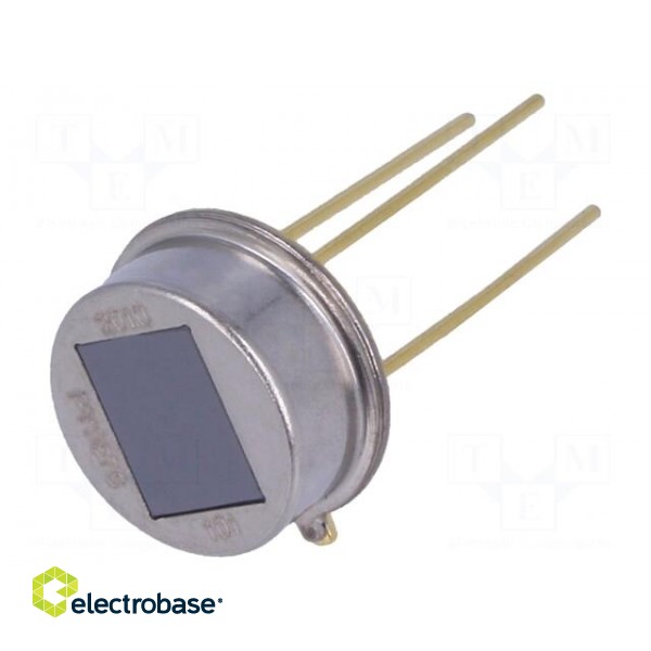 Sensor: infrared detector | 2.7÷8VDC | OUT: analogue | THT | TO39 | QFC