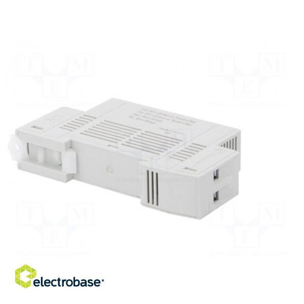 Module: higrothermostat | 17.5x88.8x47.8mm | IP20 | Mounting: DIN image 6