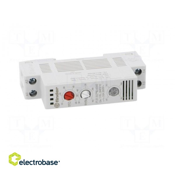 Module: higrothermostat | 17.5x88.8x47.8mm | IP20 | Mounting: DIN image 9