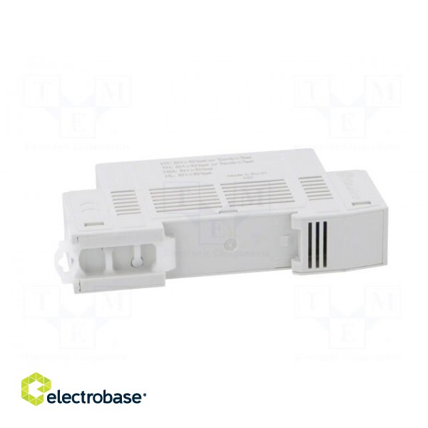 Module: higrothermostat | 17.5x88.8x47.8mm | IP20 | Mounting: DIN image 5