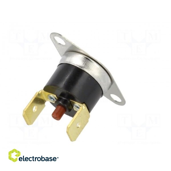 Sensor: thermostat | NC | 100°C | 10A | 240VAC | connectors 6,4mm | ±5°C image 6