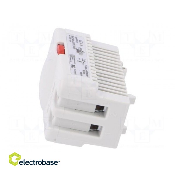 Sensor: thermostat | Contacts: NC | 10A | 250VAC | IP20 | Mounting: DIN image 3