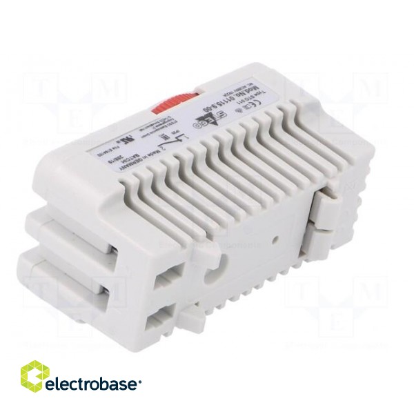 Sensor: thermostat | Contacts: NC | 10A | 250VAC | IP20 | Mounting: DIN фото 4
