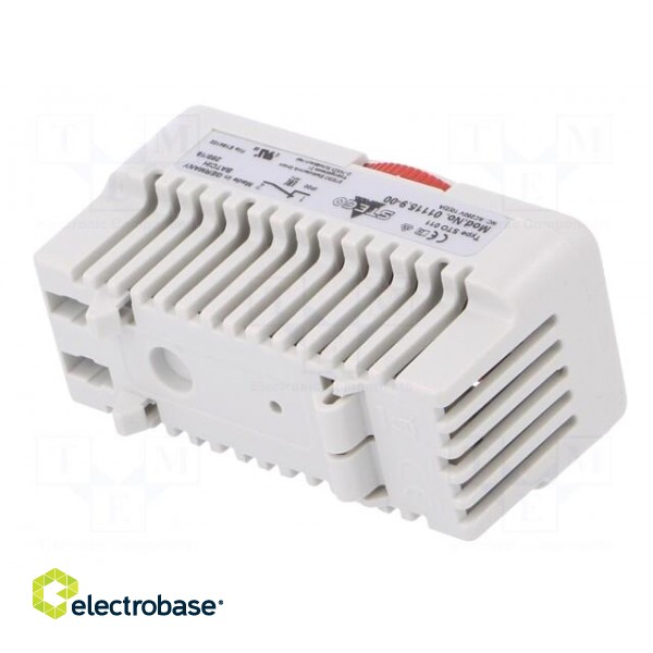 Sensor: thermostat | Contacts: NC | 10A | 250VAC | IP20 | Mounting: DIN image 6