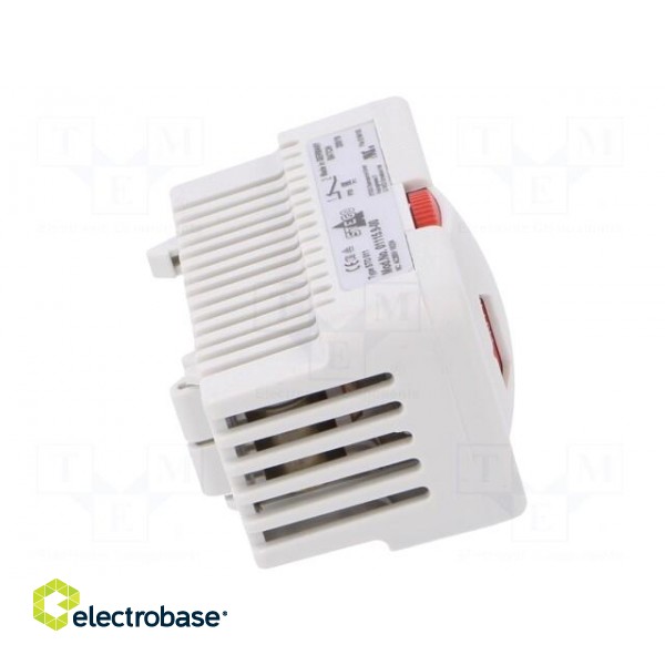 Sensor: thermostat | Contacts: NC | 10A | 250VAC | IP20 | Mounting: DIN image 7