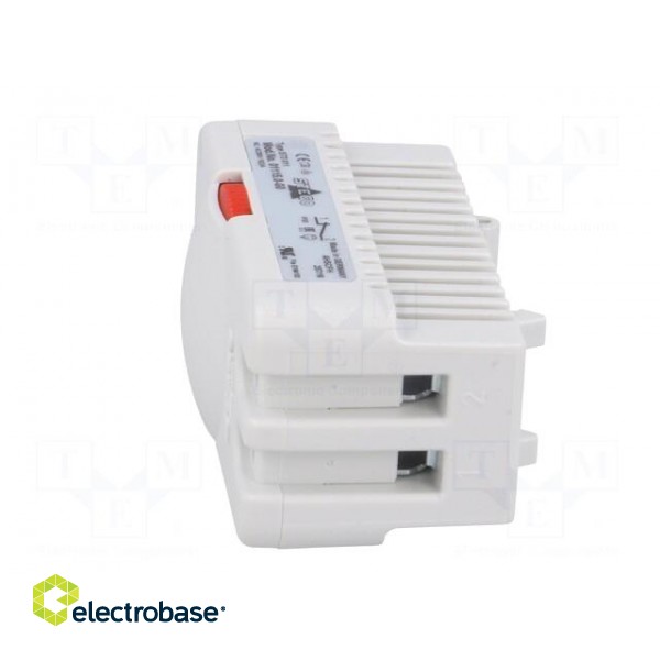 Sensor: thermostat | Contacts: NC | 10A | 250VAC | IP20 | Mounting: DIN фото 3