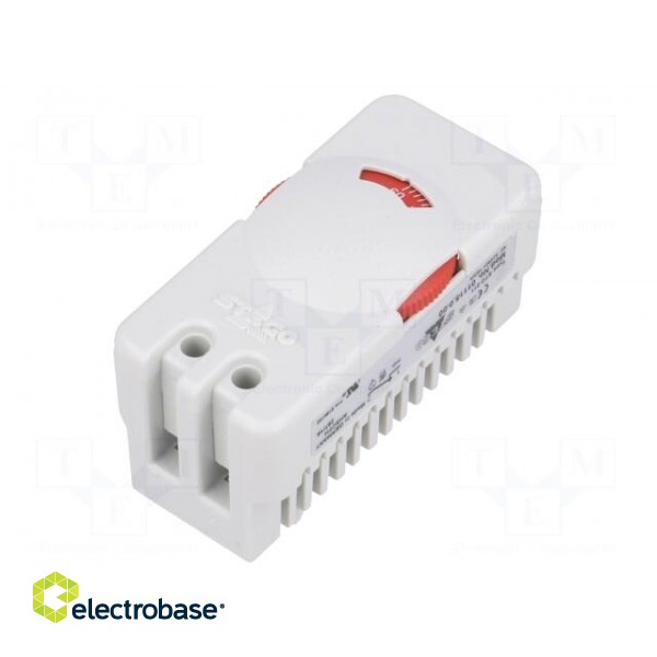 Sensor: thermostat | Contacts: NC | 10A | 250VAC | IP20 | Mounting: DIN фото 1