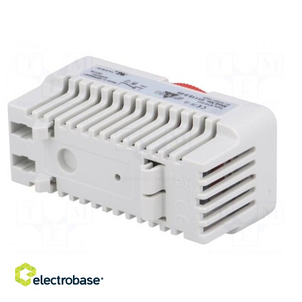 Sensor: thermostat | Contacts: NC | 10A | 250VAC | IP20 | Mounting: DIN фото 6