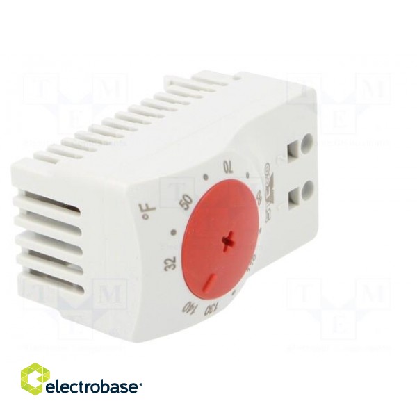 Sensor: thermostat | NC | 10A | 250VAC | spring clamps | 60x33x41mm фото 8