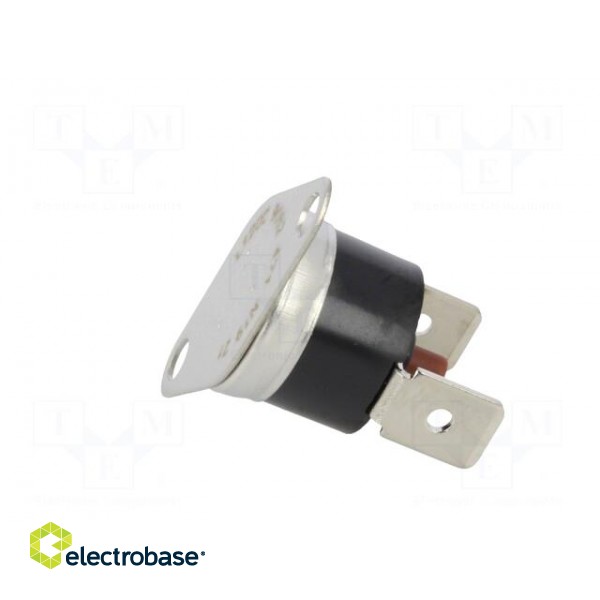 Sensor: thermostat | NC | 120°C | 10A | 240VAC | connectors 6,4mm | ±5°C image 3