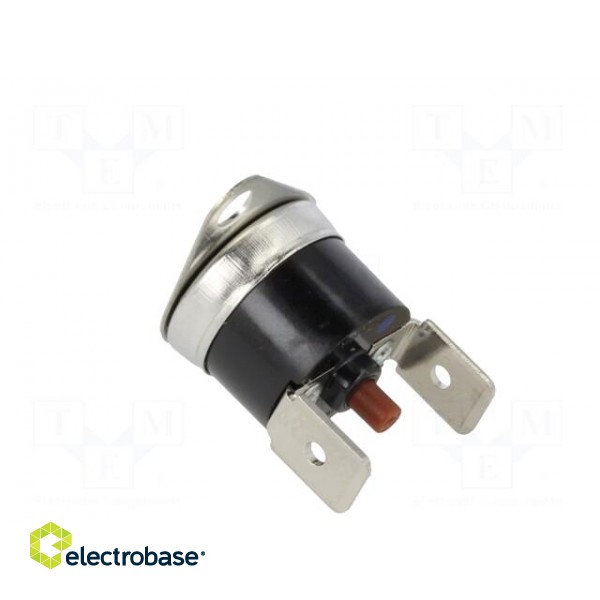 Sensor: thermostat | NC | 120°C | 10A | 240VAC | connectors 6,4mm | ±5°C image 4