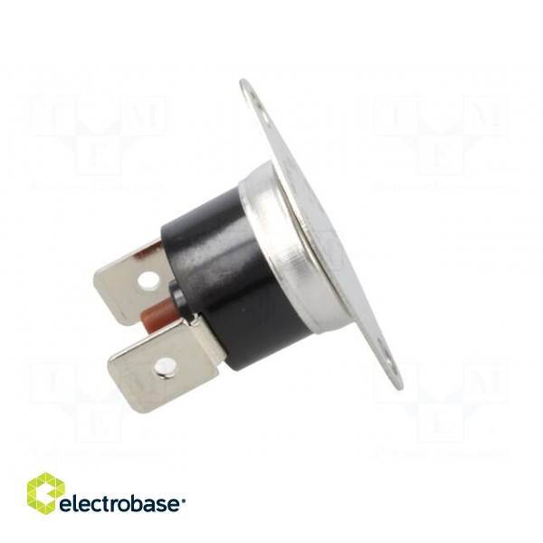 Sensor: thermostat | NC | 120°C | 10A | 240VAC | connectors 6,4mm | ±5°C image 7