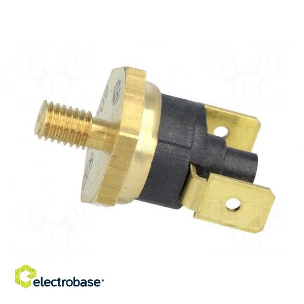 Sensor: thermostat | NC | 60°C | 16A | 250VAC | connectors 6,3mm | ±15°C image 3