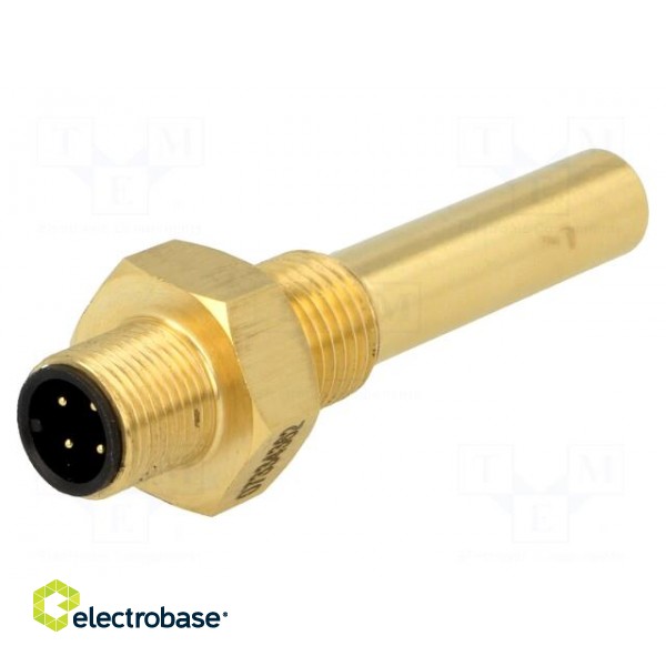 Sensor: thermostat | NC | 85°C | 3A | 24VDC | Electr.connect: M12 x 1 image 1
