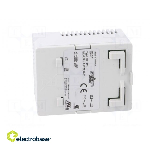 Sensor: thermostat | Contacts: NC + NO | 10A | 250VAC | IP20 | -45÷80°C image 5