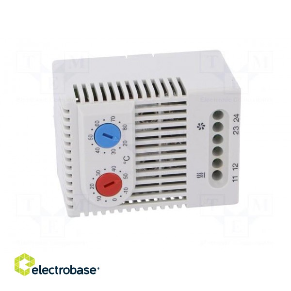Sensor: thermostat | Contacts: NC + NO | 10A | 250VAC | IP20 image 9