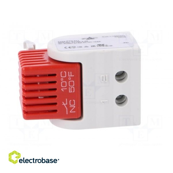 Sensor: thermostat | Topen: 10°C | Tclos: 0°C | Contacts: NC | 5A | 250VAC image 9