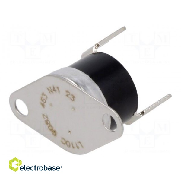 Sensor: thermostat | NC | Topen: 110°C | Tclos: 95°C | 10A | 240VAC | ±5°C