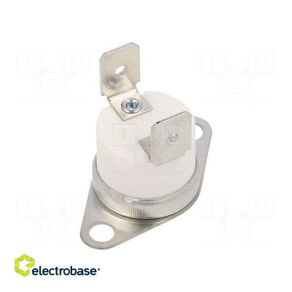 Sensor: thermostat | NC | Topen: 180°C | Tclos: 150°C | 10A | 240VAC paveikslėlis 2