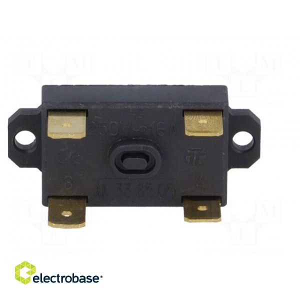 Sensor: thermostat | NC x2 | 85°C | 16A | 250VAC | connectors 6,3mm image 3