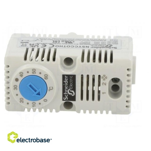 Sensor: thermostat | NO | 10A | 250VAC | 0÷60°C image 9