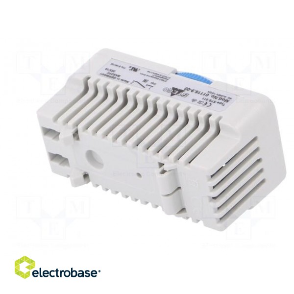 Sensor: thermostat | Contacts: NO | 10A | 250VAC | IP20 | Mounting: DIN фото 6