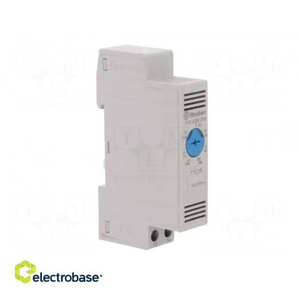 Sensor: thermostat | Contacts: NO | 10A | 250VAC | 7±4 K | IP20 image 8