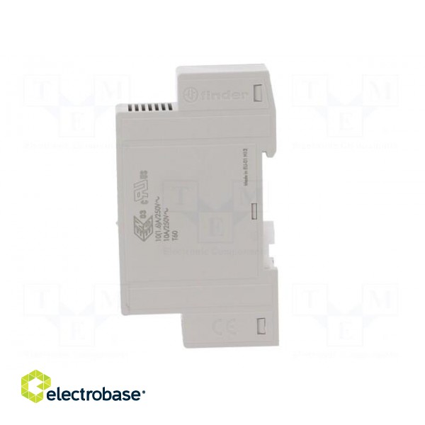 Sensor: thermostat | Contacts: NO | 10A | 250VAC | 7±4 K | IP20 image 3