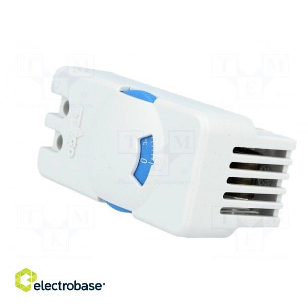 Sensor: thermostat | Contacts: NO | 10A | 250VAC | IP20 | Mounting: DIN image 4
