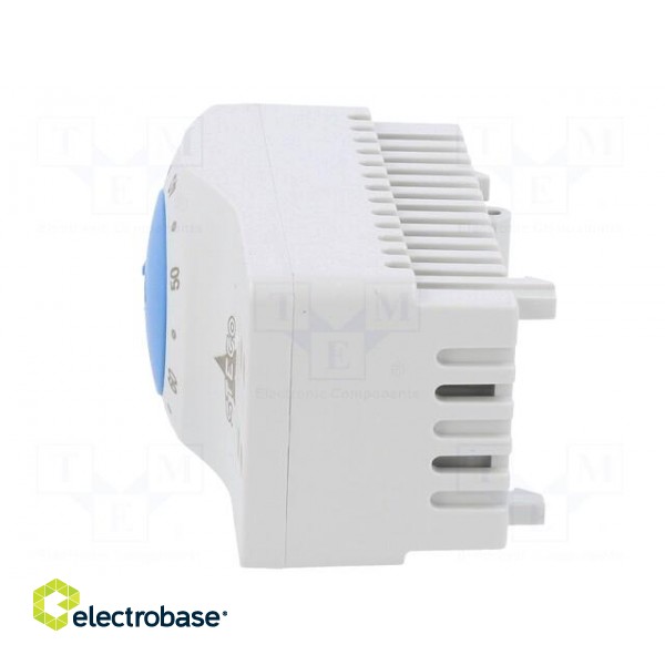 Sensor: thermostat | NO | 3A | 250VAC | spring clamps | 60x33x41mm | IP20 фото 3