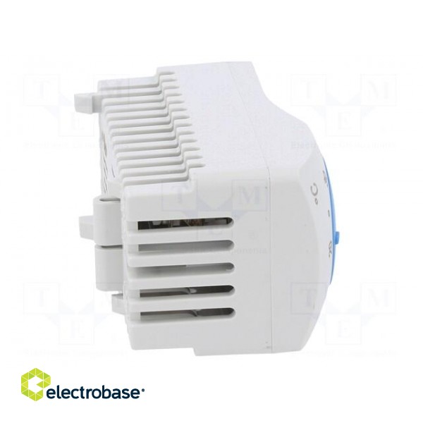 Sensor: thermostat | NO | 3A | 250VAC | spring clamps | 60x33x41mm | IP20 фото 7