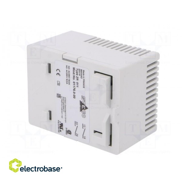 Sensor: thermostat | Contacts: NO x2 | 10A | 250VAC | IP20 фото 6