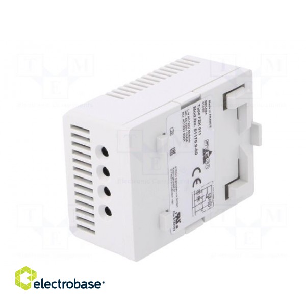 Sensor: thermostat | Contacts: SPDT | 10A | 120VAC | IP20 | Mounting: DIN image 4