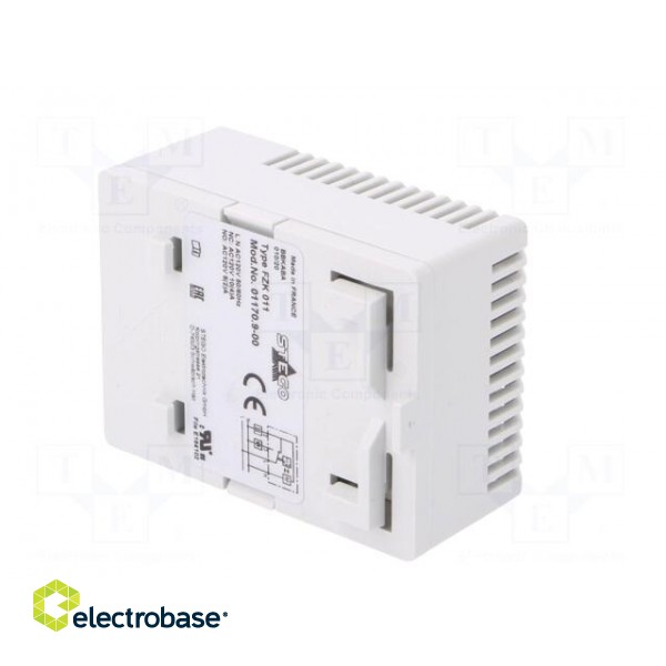 Sensor: thermostat | Contacts: SPDT | 10A | 120VAC | IP20 | Mounting: DIN image 6