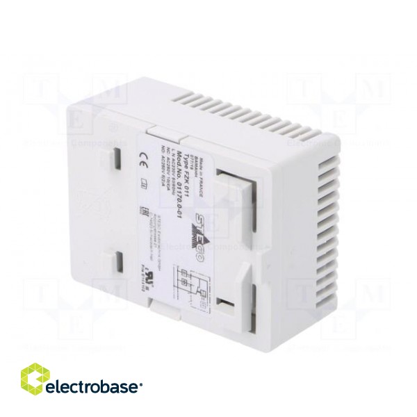 Sensor: thermostat | Contacts: SPDT | 10A | 250VAC | IP20 | Mounting: DIN image 6